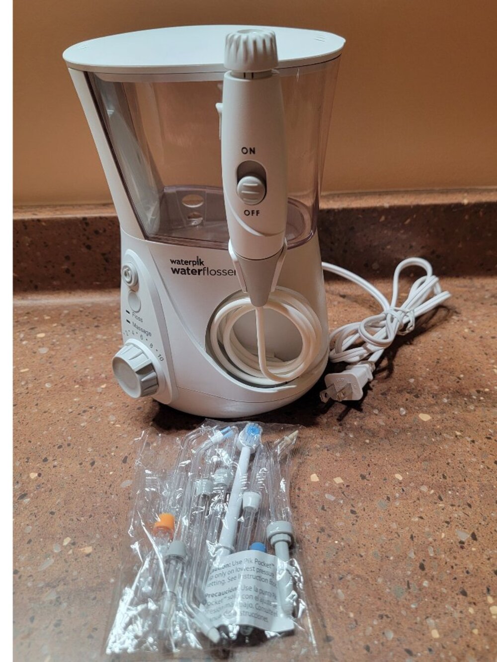 Waterpik Aquarius Water Flosser For Teeth Cleaning, Gums, Braces, Dental Care